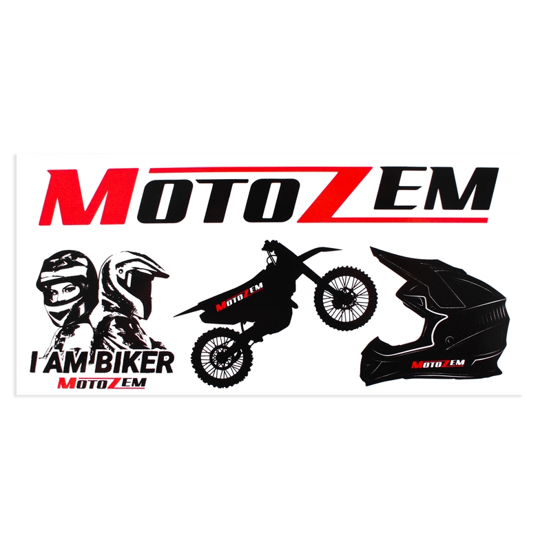 MotoZem Cross kleebiste komplekt