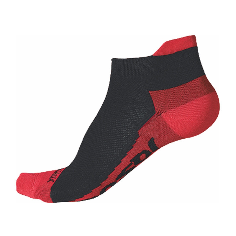 Ponožky Sensor Race Coolmax Invisible černo-červené výprodej