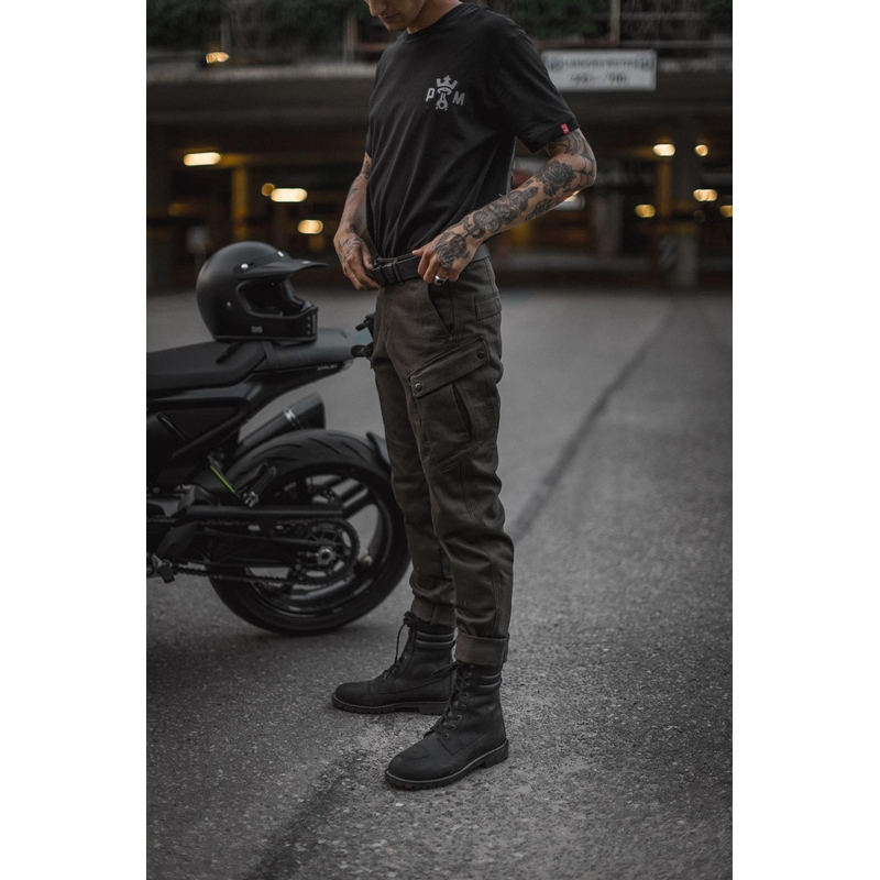 Mootorratta teksad PANDO MOTO Mark Kev oliivroheline allahindlus