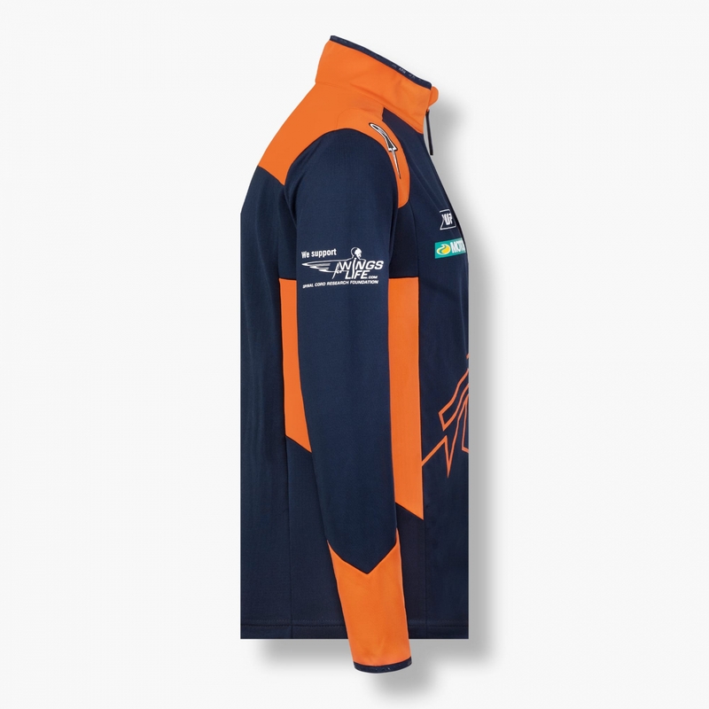 Mikina KTM Red Bull Racing Pullover 22 modro-oranžová výprodej