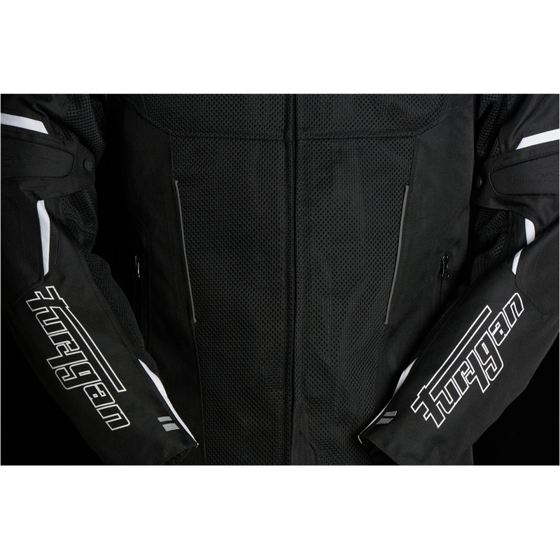 Bunda na motorku Furygan Ultra Spark Vented 3 v 1 bílo-černá výprodej