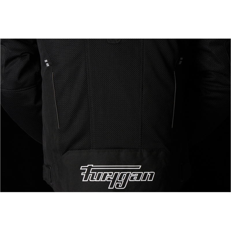 Furygan Ultra Spark Vented 3 in 1 punane ja must mootorratta jakk