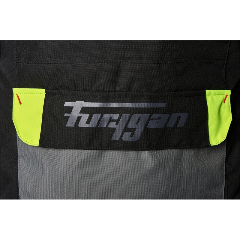 Furygan Apalaches must-fluo kollane mootorratta jakk