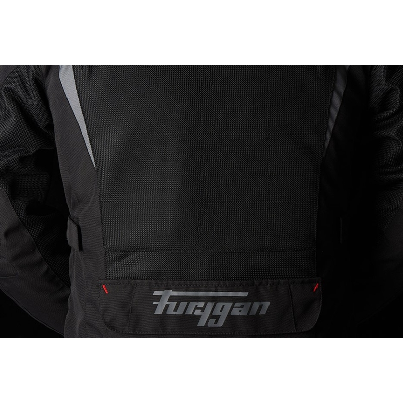 Furygan Apalaches ventileeritav 2-in-1 mootorratta jope must