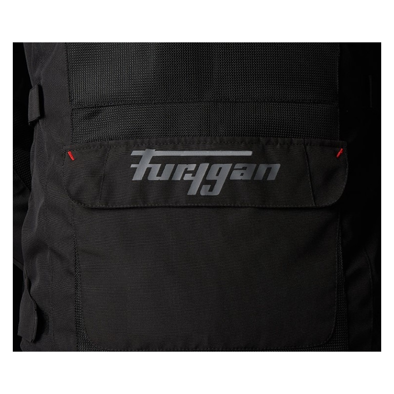 Furygan Apalaches ventileeritav 2-in-1 mootorratta jope must