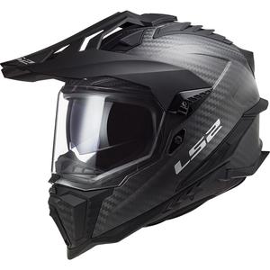 Enduro kiiver LS2 MX701 Explorer C Solid Carbon Black Matte