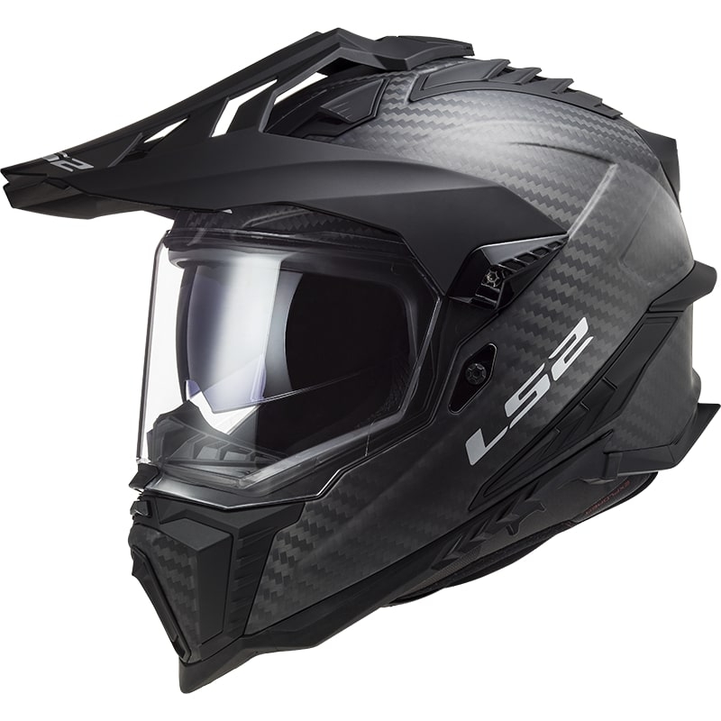 Enduro kiiver LS2 MX701 Explorer C Solid Carbon Black Matte