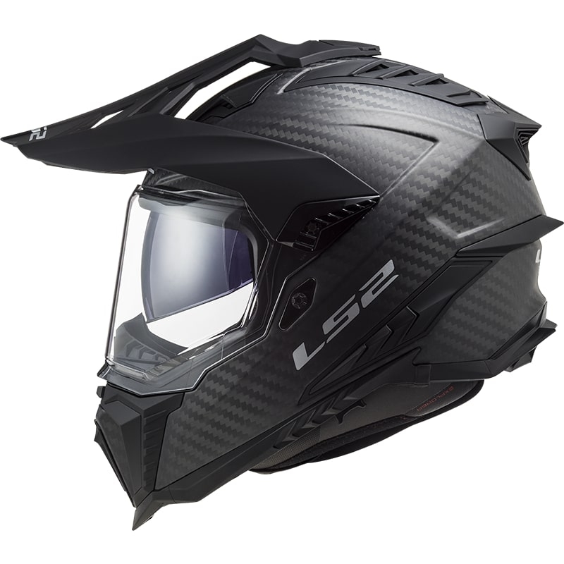 Enduro kiiver LS2 MX701 Explorer C Solid Carbon Black Matte