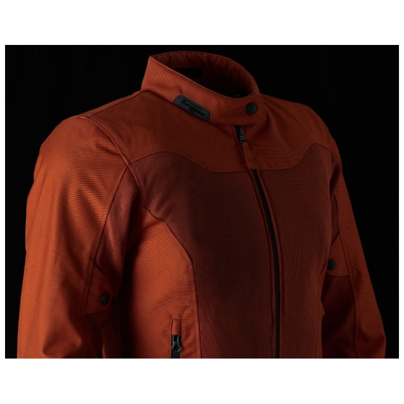 Furygan Genesis Mistral Lady Evo 3 mootorratta jope punane