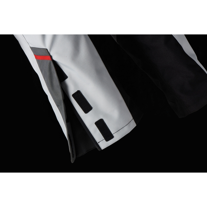 Naiste Furygan Apalaches must-punased-valge-hall mootorrattapüksid allahindlus