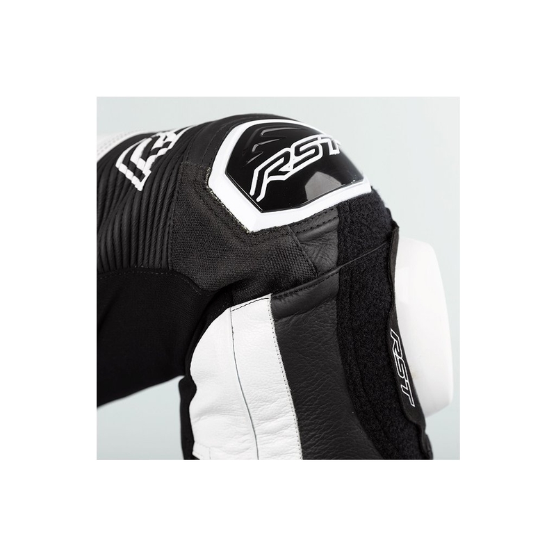 Jednodílná kombinéza na motorku RST Pro Series Airbag černo-bílá výprodej