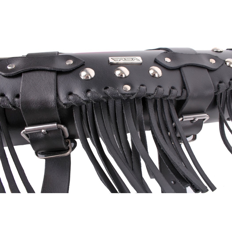 Nahkne mootorratta rull Chopper/Custom RSA-7C