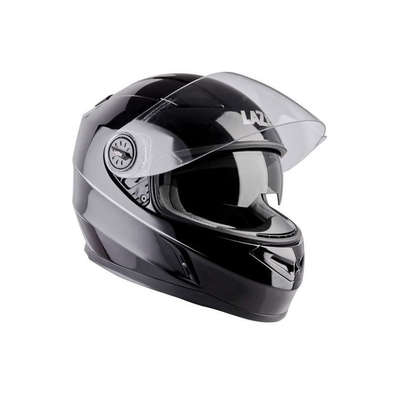 Integreeritud mootorratta kiiver Lazer Bayamo Z-Line mustast metallist allahindlus
