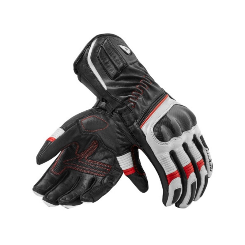 Dámské rukavice na motorku Revit Xena 2 bílo-červené výprodej