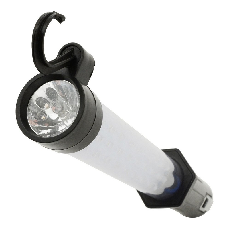 Svítilna montážní 27+7LED nabíjecí 12/220V Li-on 1200mAh
