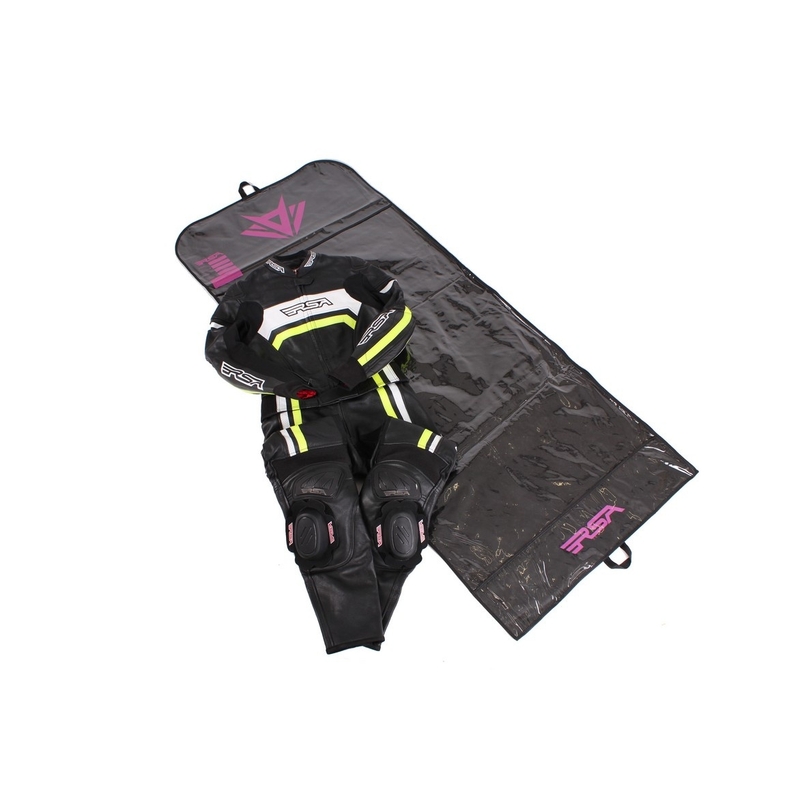 Naiste RSA Virus must-valge-fluorokollane mootorratta kombinesoon allahindlus