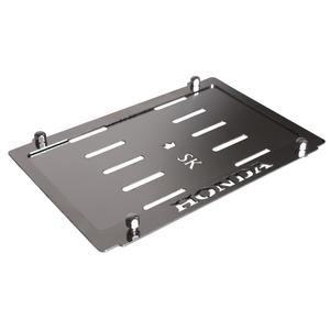 Roostevabast terasest aluskate Honda numbrimärgi all