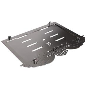 Roostevabast terasest pad Harley numbrimärgi jaoks