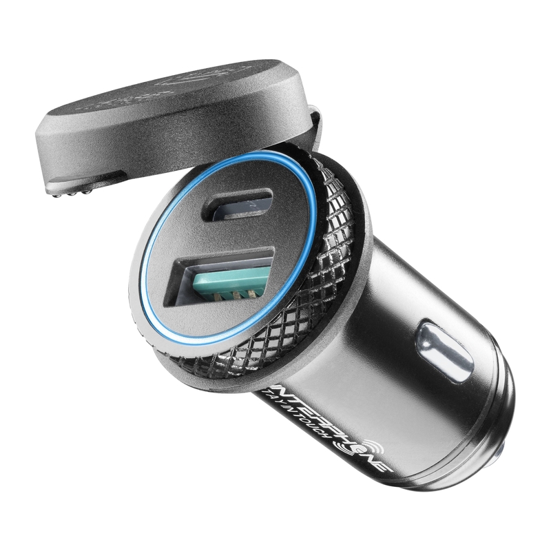 Telefonidevaheline laadimisadapter USB-C ja USB 4.2 A max pistikutega