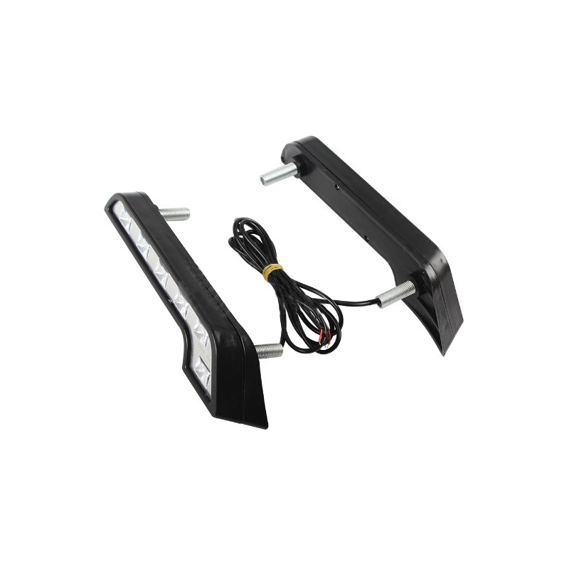 Světla denního osvětlení Superlight RL 6 LED diod 400 LM zahnutá
