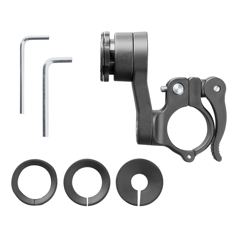 Interphone Quiklox kiirkinnitus juhtrauakinnitus must