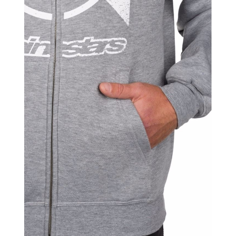 Mikina Alpinestars Rift Zip šedá výprodej