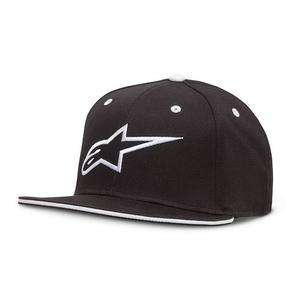 Alpinestars Ageless Flatbill müts must ja valge