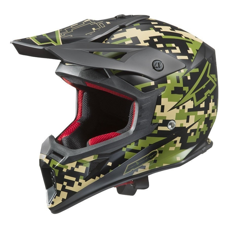 Motokrosová přilba AXO Jump camouflage výprodej
