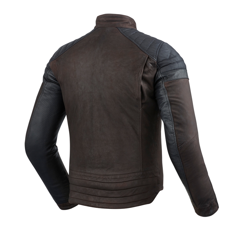 Bunda na motorku Revit Fargo hnědá výprodej