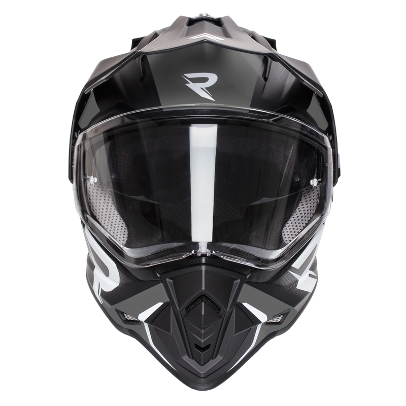Enduro kiiver Street Racer Tracker must-hall