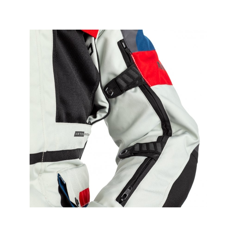 Airbagová bunda RST Pro Series Adventure-X Airbag CE bílo-červeno-modrá výprodej