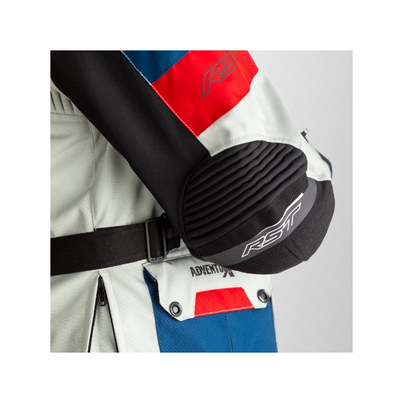 Airbagová bunda RST Pro Series Adventure-X Airbag CE bílo-červeno-modrá výprodej