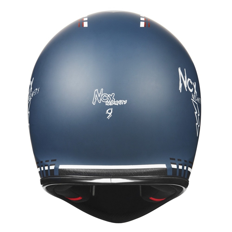 Integrální přilba na motorku NOX PREMIUM Seventy Nine modrá
