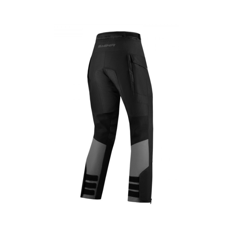 Shima Hero 2.0 naiste mustad ja hallid mootorrattapüksid