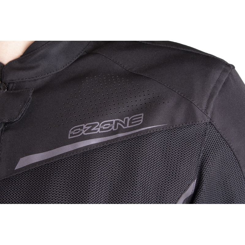 Naiste Ozone Jet II must mootorratta jakk allahindlus