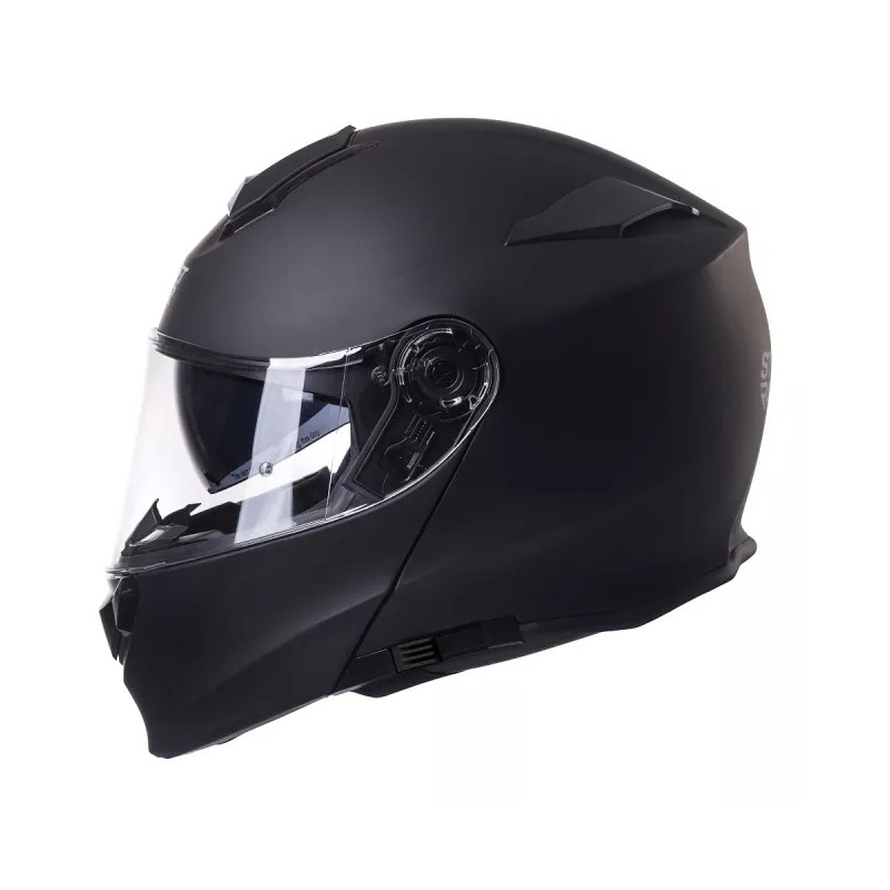 Vyklápěcí přilba na motorku Street Racer SR V1 černá matná
