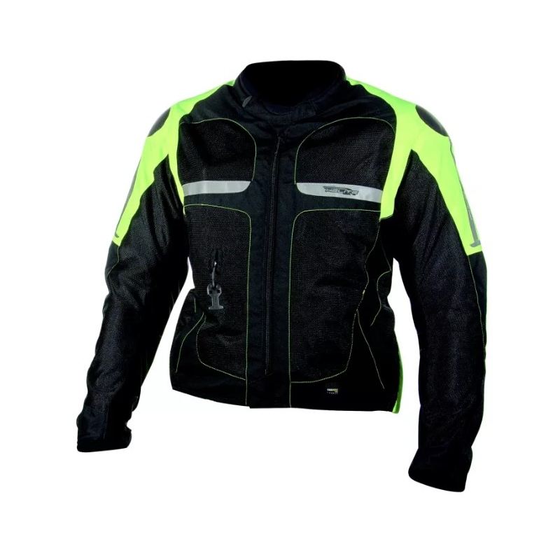 Airbag jope HELITE Vented must-fluo kollane