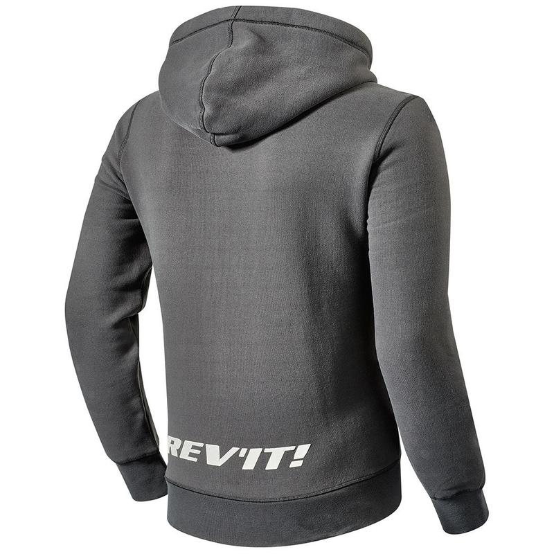 Mikina se zipem Revit Nixon šedá výprodej