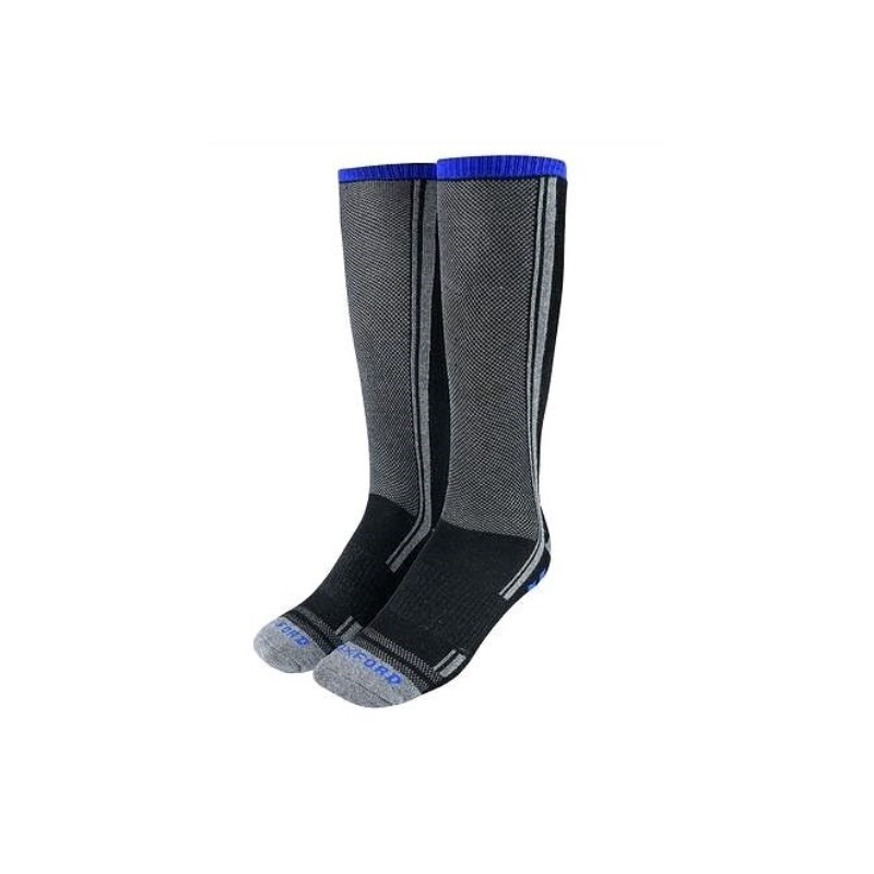 Oxford COOLMAX® sokid hall-must-sinine