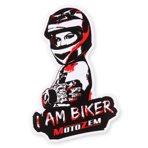 MotoZem I Am Biker kleebis - Naine maxi