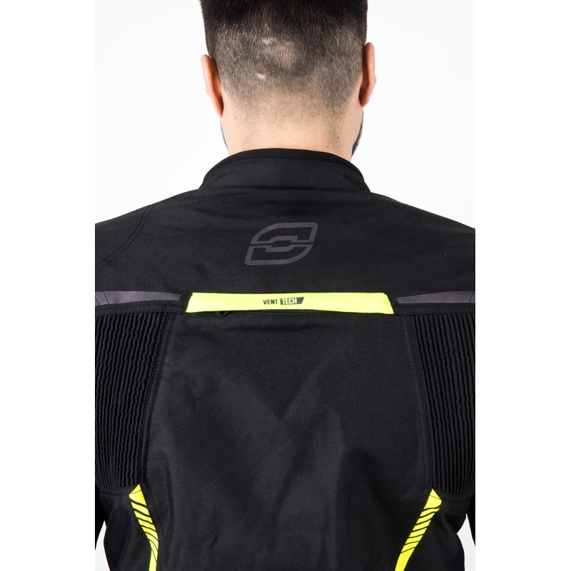 Mootorratta jope Ozone Delta IV must-fluo kollane
