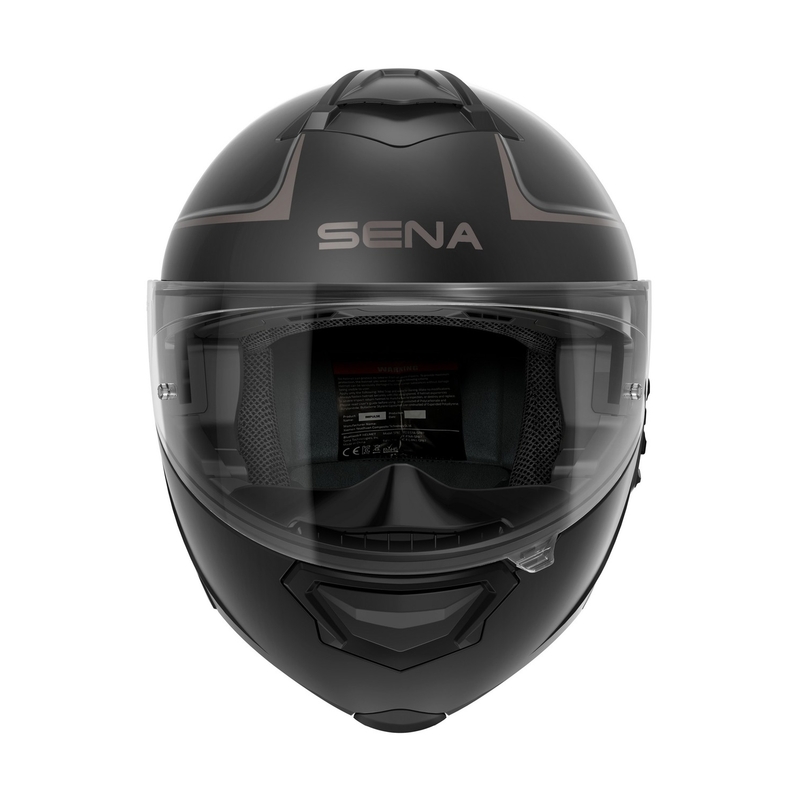 Vyklápěcí přilba na motorku s Mesh headsetem SENA Impulse černá matná