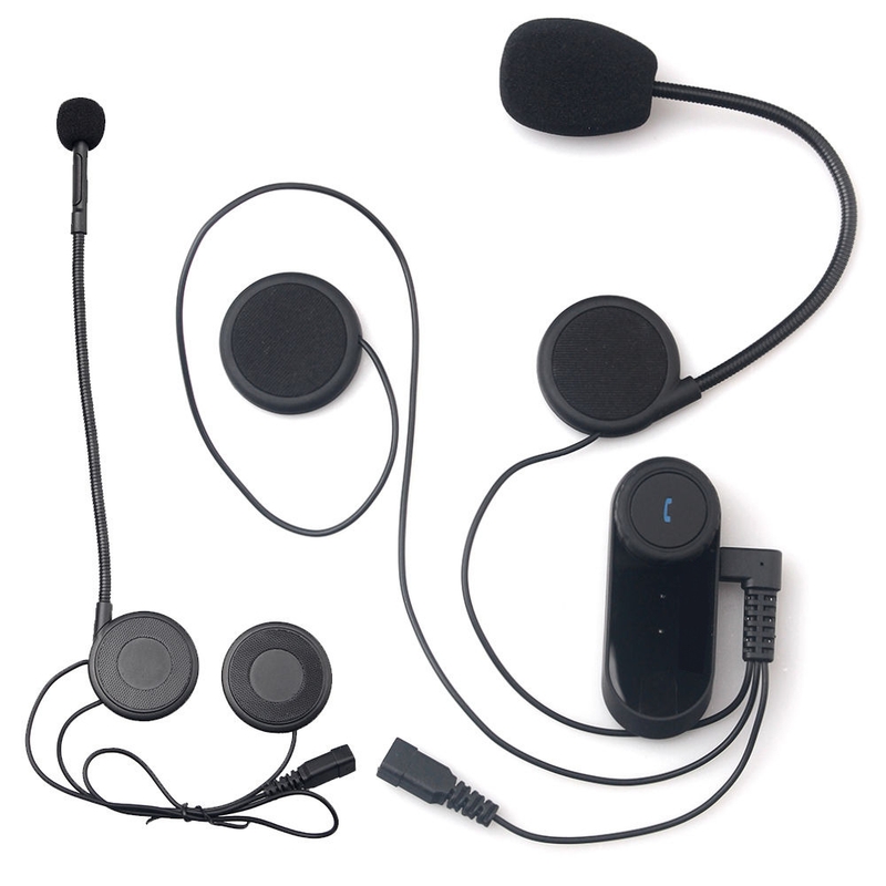Bluetooth Intercom do přilby s propojením mezi jezdcem a spolujezdcem