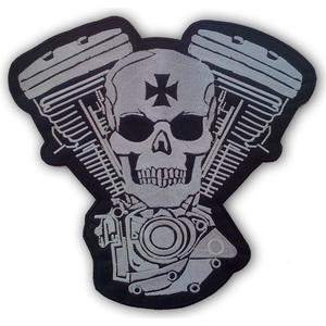 Patch Warrior valge-must allahindlus