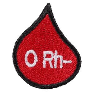 Plaaster veregrupi tilgaga 0 Rh-