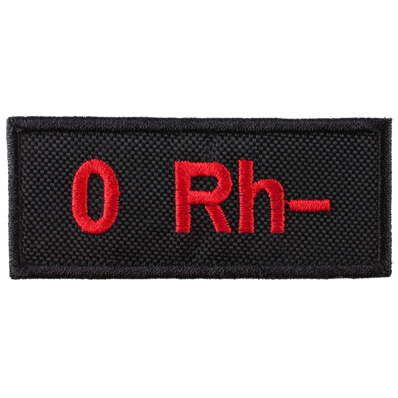 Plaaster veregrupiga 0 Rh-