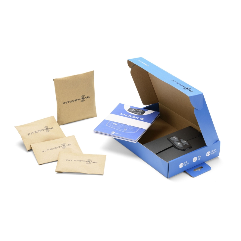 Bluetooth-peakomplekt Interphone U-COM3 Single Pack