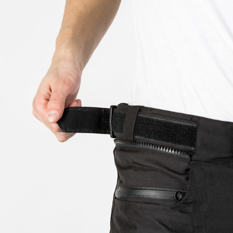 Rebelhorn Borg mustad mootorratta püksid allahindlus