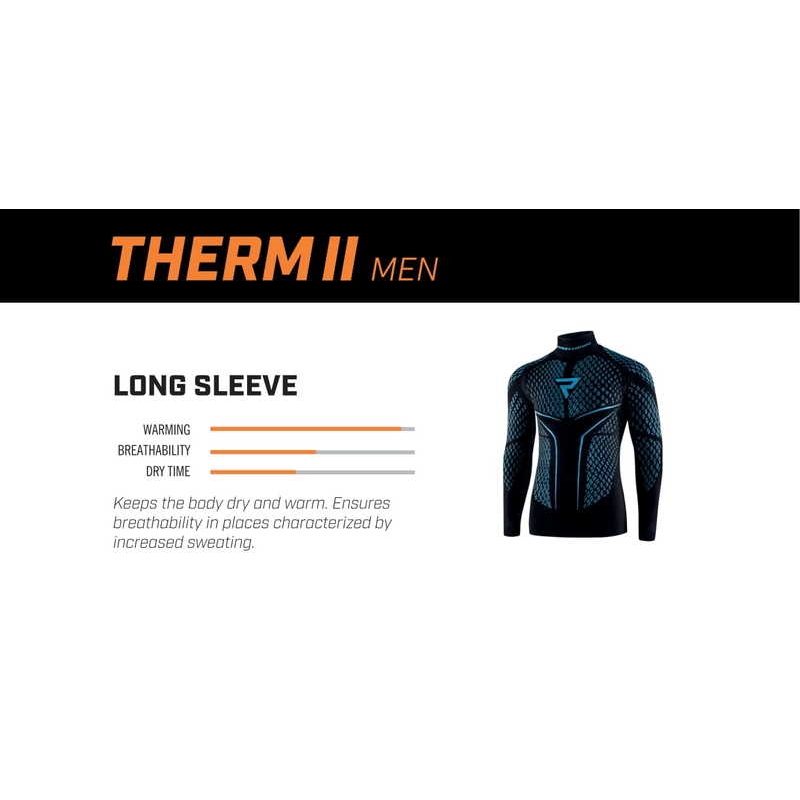 Termosärk Rebelhorn Therm II must-sinine