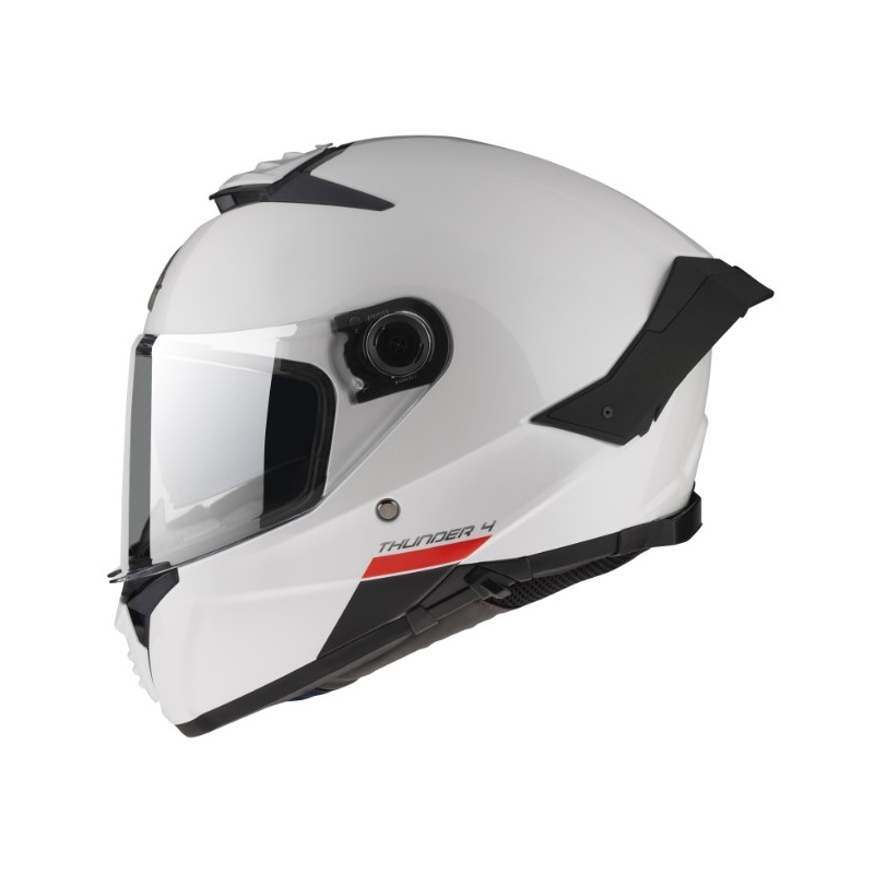 Täismaskiiver mootorrattale MT FF118SV Thunder 4 SV pärlvalge